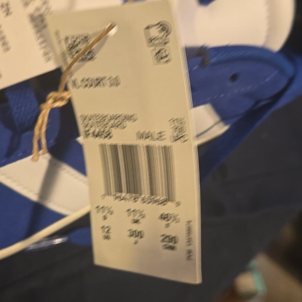 Adidas VL COURT NWT Royal Blue Size 12 Mens - Picture 9 of 9